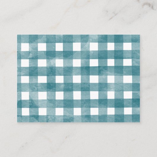 リトルカボチャ赤ちゃんシャワーベビー用ブック 名刺 (裏面)