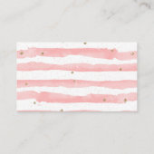 リトルカボチャ赤ちゃんシャワーベビー エンクロージャーカード (裏面)