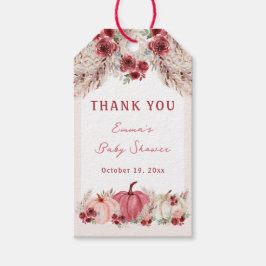 リトルカボチャ赤ちゃんシャワーマルサララベル ギフトタグ