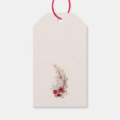 リトルカボチャ赤ちゃんシャワーマルサララベル ギフトタグ (裏面)