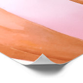 リトルカボチャ赤ちゃんシャワーリボン – ロマンチックなサレム ポスター (角)