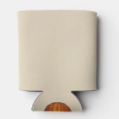 リトルカボチャ赤ちゃんシャワー好意オレンジ10月 缶クーラー (裏面)