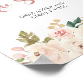 リトルカボチャ赤ちゃんシャワー自撮りステーションサイン ポスター (角)