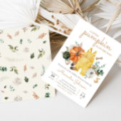 リトルカボチャ赤ちゃん服ベビーシャワー招待状 招待状