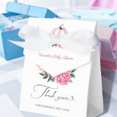 リトルカボチャ赤面ピンク素朴ベビーシャワー フェイバーボックス