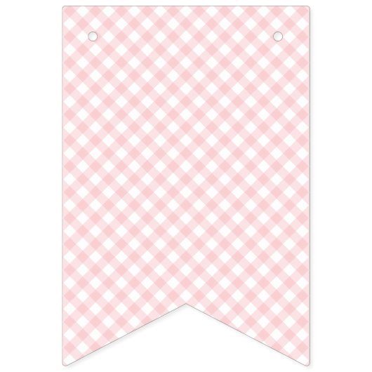 リトルカボチャ軽いピンクのトラック赤ちゃんシャワー バンティングフラッグ (第2の旗)