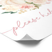 リトルカボチャ1ドリンクを回すバー標識 ポスター (角)