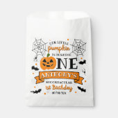リトルカボチャ1ハロウィーン1歳の誕生日 フェイバーバッグ (正面)