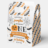 リトルカボチャ1ハロウィーン1歳の誕生日 フェイバーボックス (オープン)