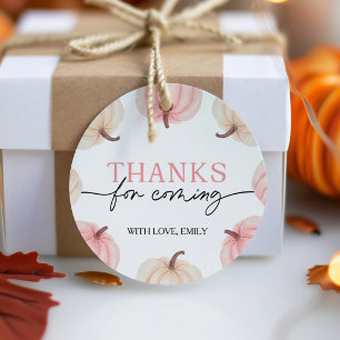 リトルカボチャ1回誕生日サンキューラベル フェイバータグ