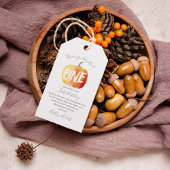 リトルカボチャ1歳の誕生日ありがとう ギフトタグ