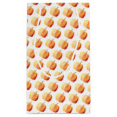 リトルカボチャ1歳の誕生日ありがとう スモールペーパーバッグ (裏面)