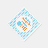 リトルカボチャ1歳の誕生日 スタンダードカクテルナプキン (角)