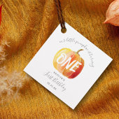 リトルカボチャ1歳の誕生日 フェイバータグ