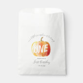 リトルカボチャ1歳の誕生日 フェイバーバッグ (正面)