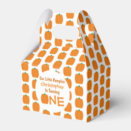 リトルカボチャ1歳の誕生日 フェイバーボックス