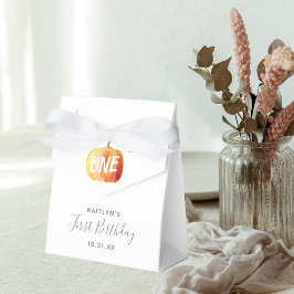 リトルカボチャ1歳の誕生日 フェイバーボックス