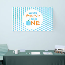 リトルカボチャ1歳の誕生日 横断幕