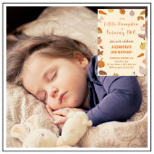 リトルカボチャ2ハロウィーン2回目の誕生日を変える 招待状