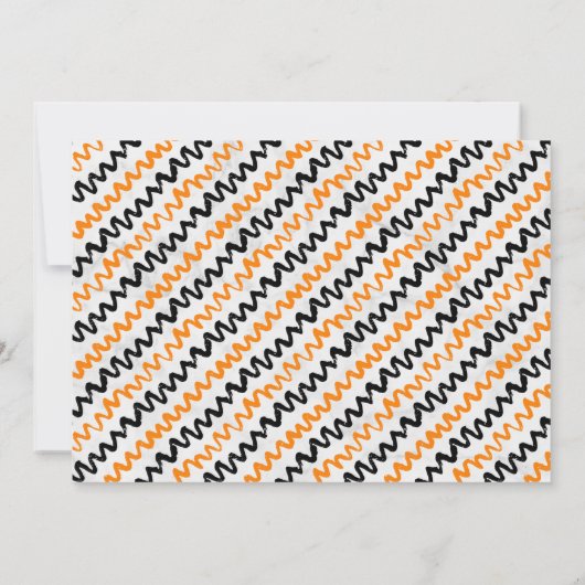 リトルカボチャ2ハロウィーン2回目の誕生日 サンキューカード (裏面)