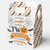 リトルカボチャ2ハロウィーン2回目の誕生日 フェイバーボックス (オープン)