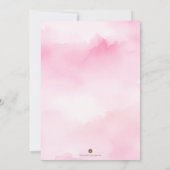 リトルカボチャ3rd誕生日パーティの招待状ガール 招待状 (裏面)