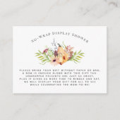 リトルカボチャ |シャワー招待状挿入 エンクロージャーカード (正面)