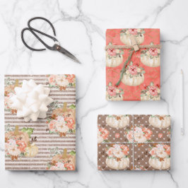 リトルカボチャ ラッピングペーパーシート