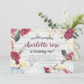 リトルカボチャ | 秋のフローラ誕生会 招待状 (スタンド正面)