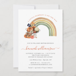 リトルカボチャ |秋の虹 招待状