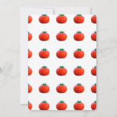 リトルカボプキンオンザウェイベビーシャワー秋秋 招待状 (裏面)