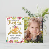 リトルカボプキンサード誕生日招待状 招待状 (スタンド正面)