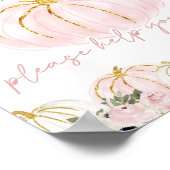 リトルカボプキンファースト誕生日ドリンクバー看板 ポスター (角)