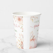 リトルカボンプキンオンザウェイガール秋ベビーシャワー 紙コップ (右)