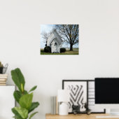 リトルカントリー教会 ポスター (ホームオフィス)