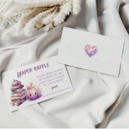 リトルカンプキンおむつラッフルチケット エンクロージャーカード