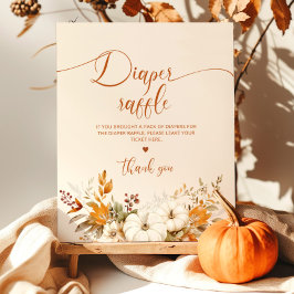 リトルカンプキンおむつラッフル秋 ポスター