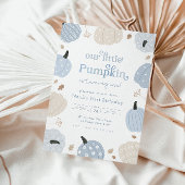 リトルカンプキンオータムファースト誕生日 招待状