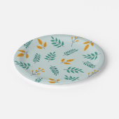 リトルカンプキンオータム秋誕生日 ペーパープレート (アングル)