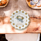 リトルカンプキンカントリーガーデン秋ベビーシャワー ペーパープレート