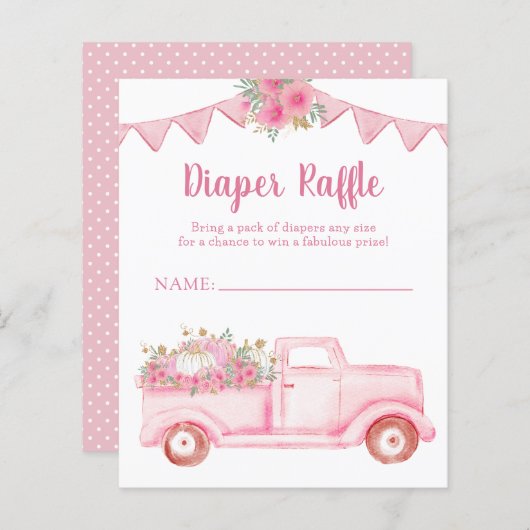 リトルカンプキンガールおむつラッフル (正面/裏面)