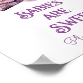 リトルカンプキンハロウィーンのベビーは甘い ポスター (角)