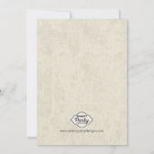 リトルカンプキンビンテージカーボーイ誕生日招待状 招待状 (裏面)