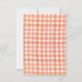 リトルカンプキンファースト誕生日サンキューカード サンキューカード (裏面)