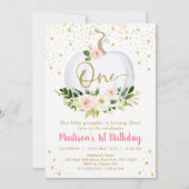 リトルカンプキンファースト誕生日招待状 招待状 (正面)