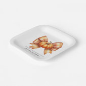 リトルカンプキンファースト誕生日紙プレート ペーパープレート (傾斜あり)