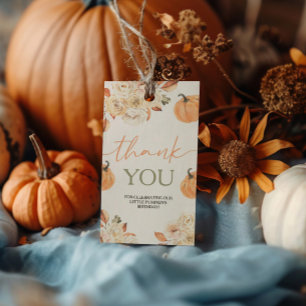 リトルカンプキンファースト誕生日 ギフトタグ