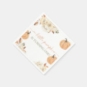 リトルカンプキンファースト誕生日 スタンダードカクテルナプキン (角)