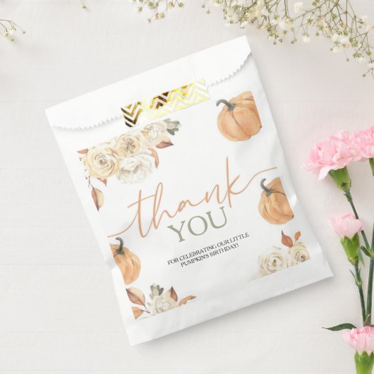 リトルカンプキンファースト誕生日 フェイバーバッグ (封をした状態)