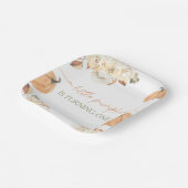 リトルカンプキンファースト誕生日 ペーパープレート (傾斜あり)